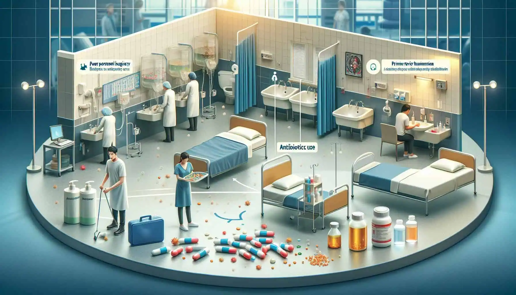 Clostridium difficile kako se prenosi
